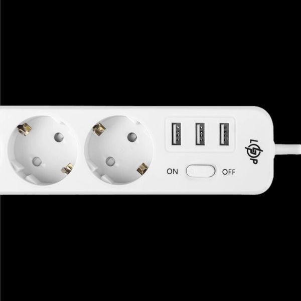 PREMIUM LP-X3-USB-4 Подовжувач мережевий (фільтр) 99-00013824 фото