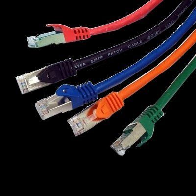 Патч-корд S/FTP L&W ELECTRONICAL 1 м, кат. 6А, оранжевый, LW 99-00006957 фото