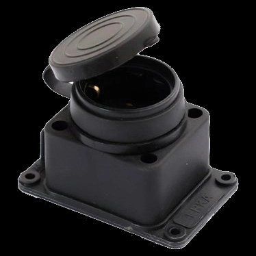 ERKA&nbsp;6001 Колодка одинарна з заглушкою 1*16 (каучук) 99-00009744 фото