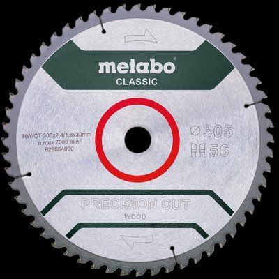Metabo "precision cut wood - classic" (628064000) Пильний диск 99-00015426 фото
