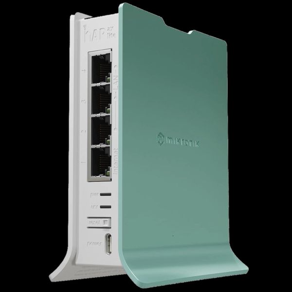 MikroTik hAP ax lite (L41G-2axD) Бездротовий маршрутизатор Wi-Fi 6 99-00014735 фото